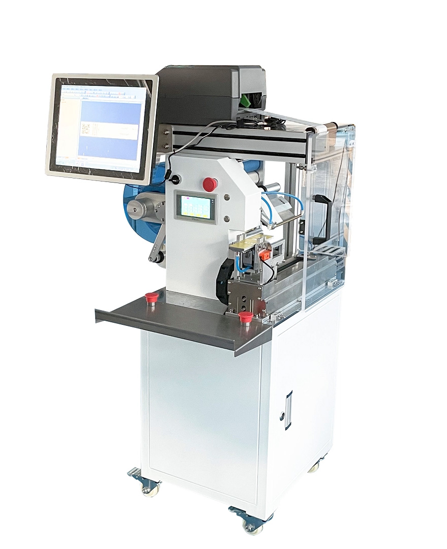 Separuh Automatik Wayar Folding and Labeling Mesin JW-T107