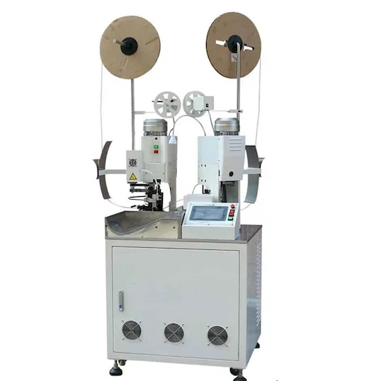 Auto Wire Cut Strip Crimp Machine Double End Crimp