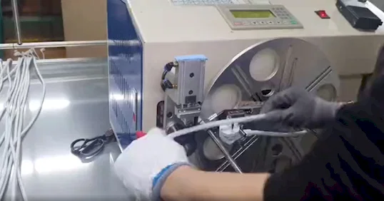 Socket Coiling Binding Mesin WPM-210 - Penggulungan & Pengikatan Kabel